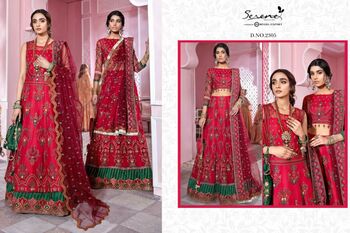 SERENE IZNIK GEORGETTE SALWAR SUITS LATEST CATALOGUE