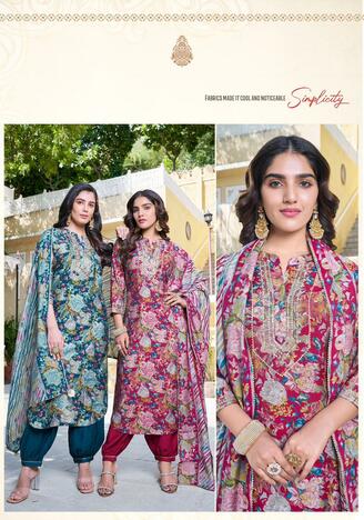 LADIES FLAVOUR SAACHI SALWAR SUITS DISTRIBUTOR IN SURAT 