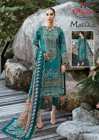 MISHRI CREATION MALIKA VOL 8 KARACHI COTTON PRINTED SUITS BEST PRICE