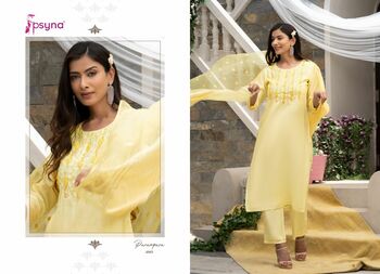 PSYNA PARAMPARA VOL 4 TOP BOTTOM WITH DUPATTA LATEST CATALOGUE