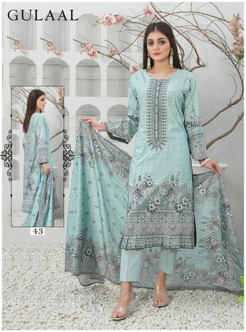 GULAAL CLASSY LUXURY COTTON COLLECTION VOL 5 COTTON KARACHI SUITS SURAT