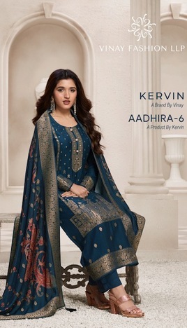 VINAY KERVIN AADHIRA 6 FANCY SALWAR KAMEEZ WHOLESALER IN SURAT