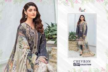 SHREE FABS CHEVRON REMIX COLLECTION PAKISTANI SUITS LATEST CATALOGUE 2021