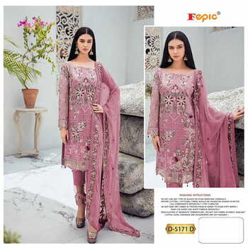 FEPIC ROSEMEEN C 5171 GEORGETTE EMBROIDERY SUITS CATALOGUE