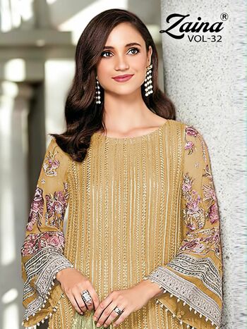 PRIYAM ZAINA VOL 32 PAKISTANI SALWAR SUITS LATEST COLLECTION