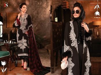 DEEPSY SUITS MARIA B LAWN 22 4 1939 TO 1945 SERIES PAKISTANI SUITS CATALOGUE