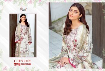 SHREE FABS CHEVRON REMIX COLLECTION PAKISTANI SUITS LATEST CATALOGUE 2021