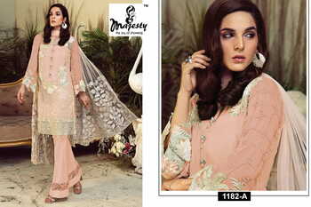 MAJESTY MARIA B VOL 18 GEORGETTE PAKISTANI SUITS SURAT