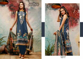 SAFINAZ AFROZEH CAMBRIC COTTON PAKISTANI SUITS LATEST CATALOGUE