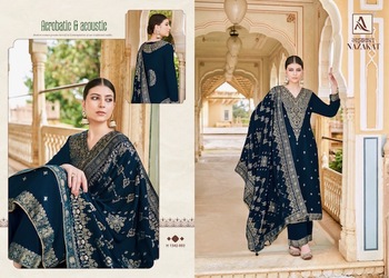 ALOK SUITS NAZAKAT PASHMINA SUITS AT BEST PRICE IN SURAT