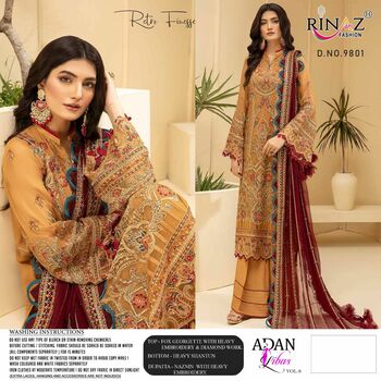 RINAZ FASHION ADAN LIBAS VOL 8 PAKISTANI SUITS LATEST COLLECTION