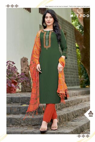 MITTOO BANSRI VOL 4 HANDWORK KURTIS ONLINE SUPPLIER 