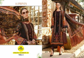 SHREE FABS M PRINTS SPRING SUMMER 23 VOL 1 2575 TO 2582 SERIES PAKISTANI SUITS