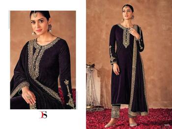 DEEPSY SUITS VELVET 23 EMBROIDERY PAKISTANI SUITS SUPPLIER SURAT