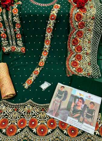 RAMSHA R120 COLOUR NX PAKISTANI SUITS WHOLESALER SURAT