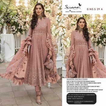 SERENE ETHENA S 29 PAKISTANI SALWAR KAMEEZ CATALOGUE