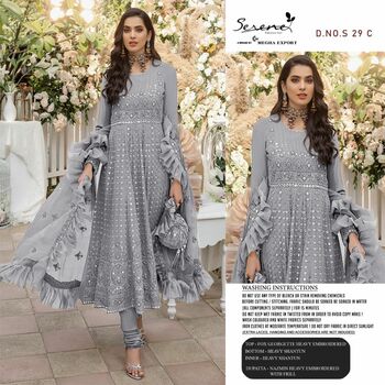 SERENE ETHENA S 29 PAKISTANI SALWAR KAMEEZ CATALOGUE