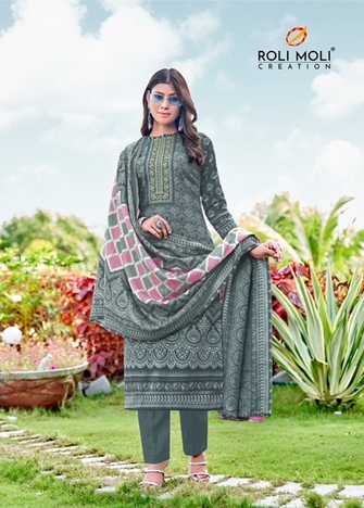 ROLI MOLI CREATION DILARA PASHMINA WINTER SUITS NEW CATALOGUE