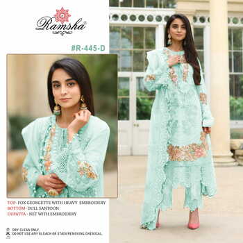 RAMSHA PRESENT R 245 PAKISTANI SALWAR KAMEEZ MANUFACTURER