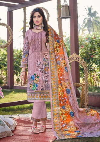 GULL AAHMED DASTOOR LAWN EMBROIDERY KARACHI SUITS AT SURAT