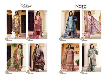 BELLIZA NAIRA VOL 21 DESIGNER COLLECTION SALWAR SUITS WHOLESALER 