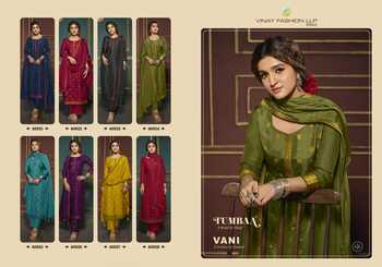 VINAY TUMBAA VANI DOLA JAQUARD SALWAR SUITS SURAT