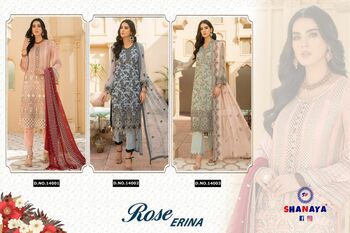 SHANAYA ROSE ERINA GEORGETTE DESIGNER PAKISTANI SUITS