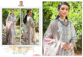 SHARADDHA DESIGNER ZARQASH VOL 1 PRINTED PAKISTANI SUITS