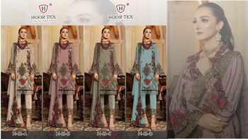 HOOR TEX  H 11 FOUX GEORGETTE SALWAR KAMEEZ CATALOGUE