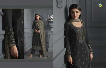 VINAY SILKINA ROYAL CREPE VOL 42 63061 TO 63070 SERIES PRINTED SUITS