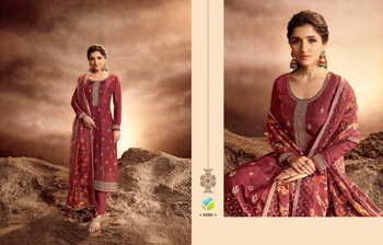 VINAY KASEESH AASHNA DOLA SILK DIGITAL PRINTED SUITS CATALOGUE