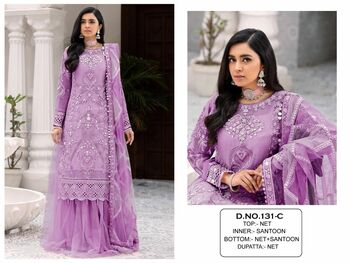 KALEESHA FASHION 131 SERIES DESIGNER EMBROIDERY SALWAR SUITS