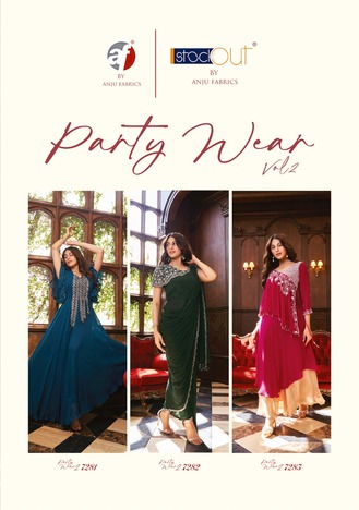 ANJU FABRICS PARTY WEAR VOL 2