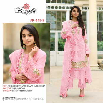 RAMSHA PRESENT R 245 PAKISTANI SALWAR KAMEEZ MANUFACTURER