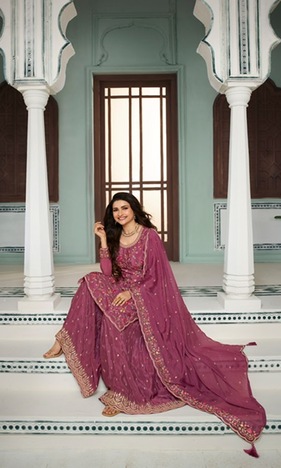 VINAY KULEESH AVANTI EMBROIDERY SALWAR SUITS DISTRIBUTOR IN SURAT 