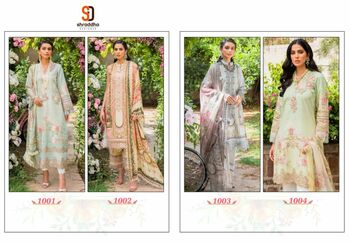 SHARADDHA DESIGNER ZARQASH VOL 1 PRINTED PAKISTANI SUITS