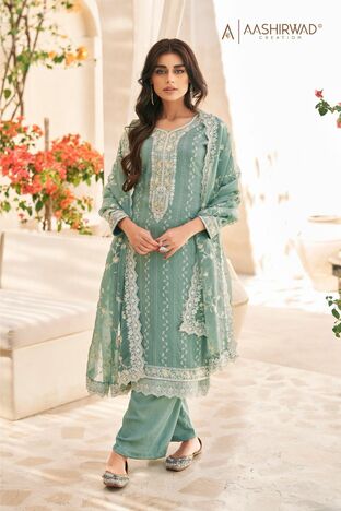 AASHIRWAD RAHA LATEST COLLECTION SALWAR SUITS