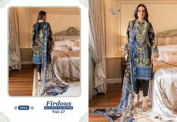 SHREE FABS FIRDOUS EXCLUSIVE COLLECTION VOL 27 3008 TO 3015 SERIES PAKISTANI SUITS