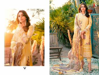 DEEPSY SUITS FIRDOUS OMBRE 2 NX COTTON EMBROIDERY PAKISTANI SUITS