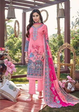 GULL AAHMED DASTOOR LAWN EMBROIDERY KARACHI SUITS AT SURAT