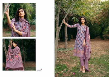 BELLIZA CHUNRI COTTON DIGITAL PRINTED SUITS LATEST CATALOGUE