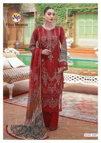 NAND GOPAL FILZA MEMON VOL 2 PURE COTTON KARACHI SUITS SUPPLIER JETPUR