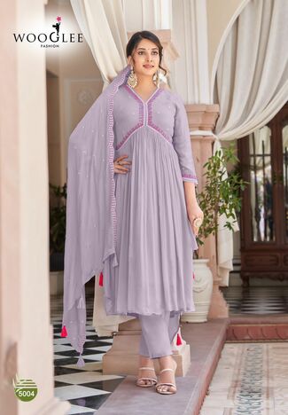 WOOGLEE REEVA EMBROIDERY READYMADE KURTIS SUPPLIER