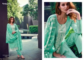 MUMTAZ ARTS SOOTI DHAGE LAWN CAMBRIC DIGITAL PRINT SUITS AT SURAT