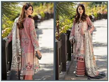 AGHA NOOR JAINEE VOL 1 LUXURY LAWN COLLECTION LATEST CATALOGUE 2021