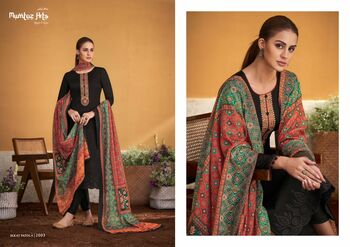 MUMTAZ ARTS IKKAT PATOLA 2001 TO 2007 SERIES JAM SATIN DIGITAL PRINTED SUITS SURAT