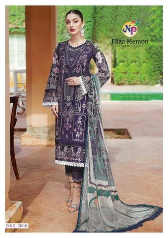 NAND GOPAL FILZA MEMON VOL 2 PURE COTTON KARACHI SUITS SUPPLIER JETPUR