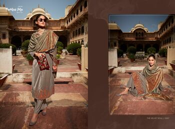 MUMTAZ ARTS THE VELVET SOUL DESIGNER VELVET WINTER SUITS CATALOGUE