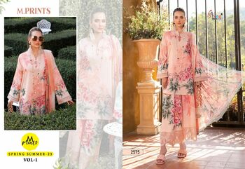 SHREE FABS M PRINTS SPRING SUMMER 23 VOL 1 2575 TO 2582 SERIES PAKISTANI SUITS