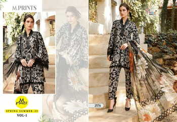 SHREE FABS M PRINTS SPRING SUMMER 23 VOL 1 2575 TO 2582 SERIES PAKISTANI SUITS